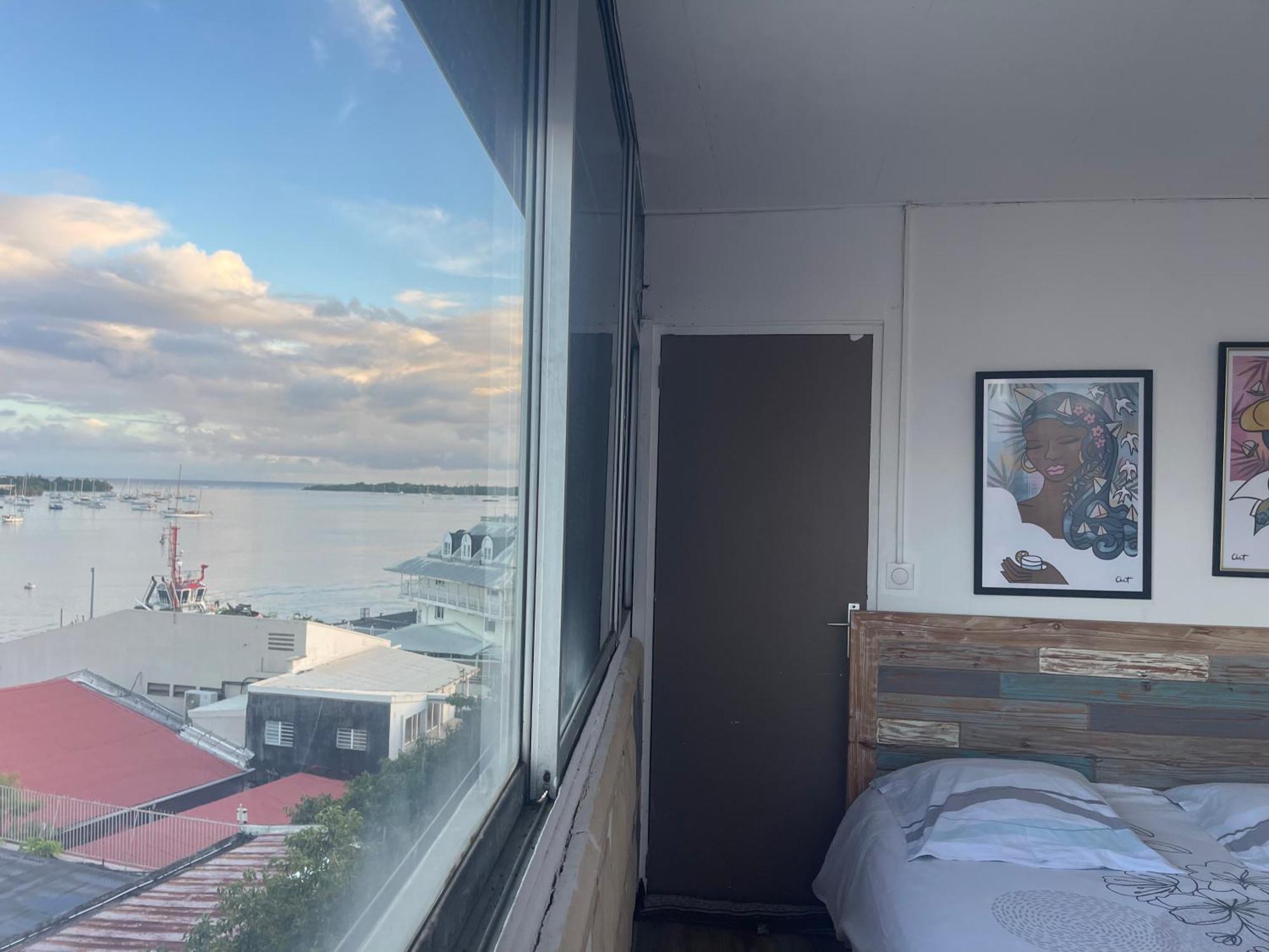 Penthouse 10 Min Port Croisiere Et Aeroport Appartement Pointe-à-Pitre Buitenkant foto