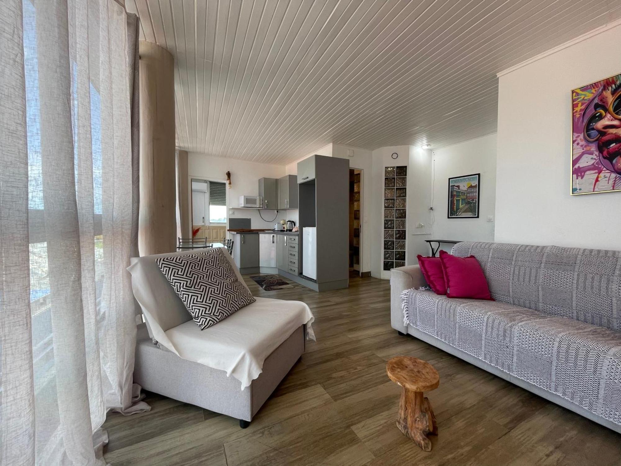 Penthouse 10 Min Port Croisiere Et Aeroport Appartement Pointe-à-Pitre Buitenkant foto